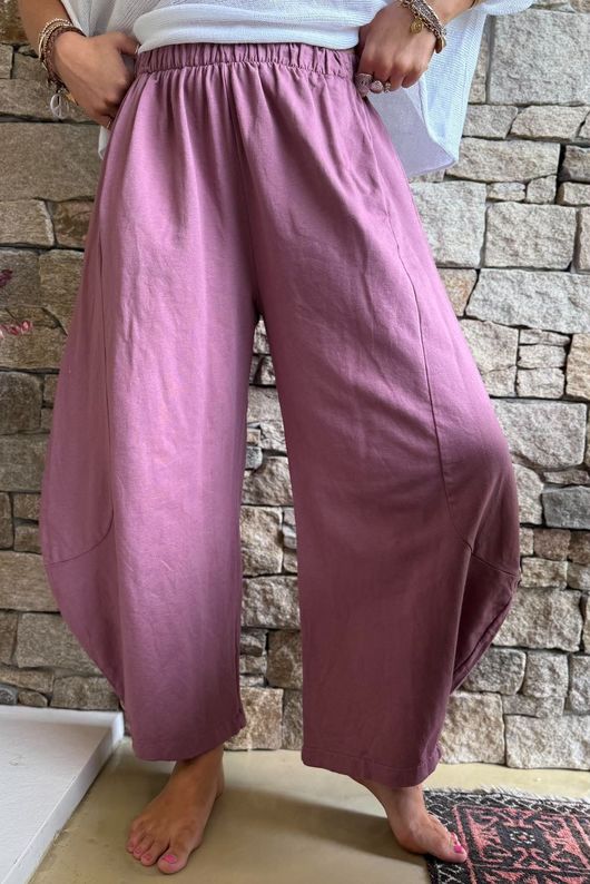 Lagen 7/8 Barrel Pant Indian Pink